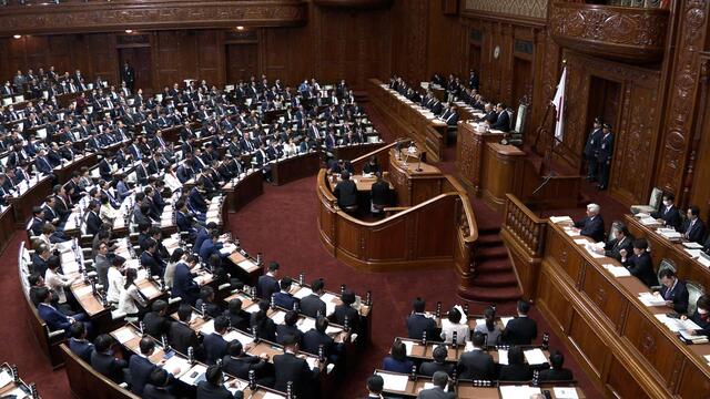 【速報】来年度予算案の修正案が衆院通過　歳出総額115兆1978億円　70年ぶりの減額修正予算